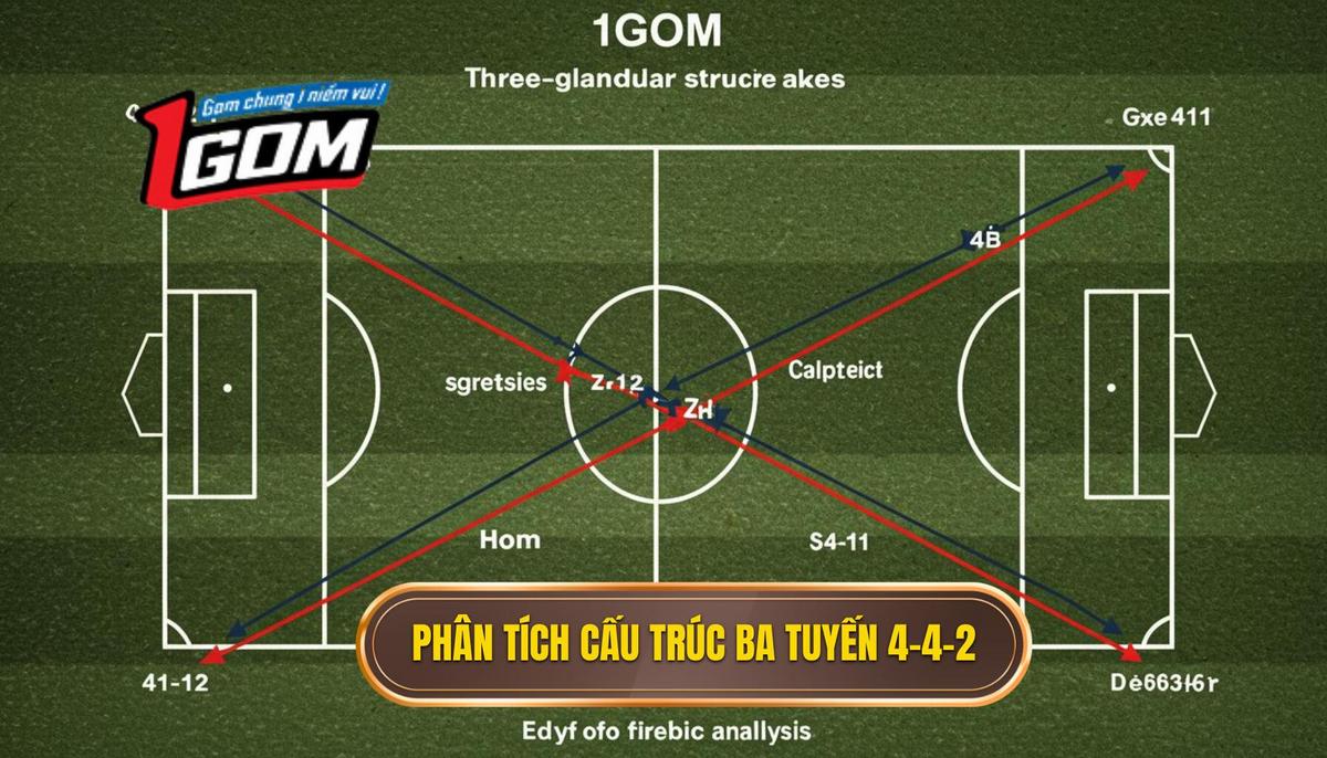Phân tích Cấu trúc Ba Tuyến của Sơ đồ 4-4-2