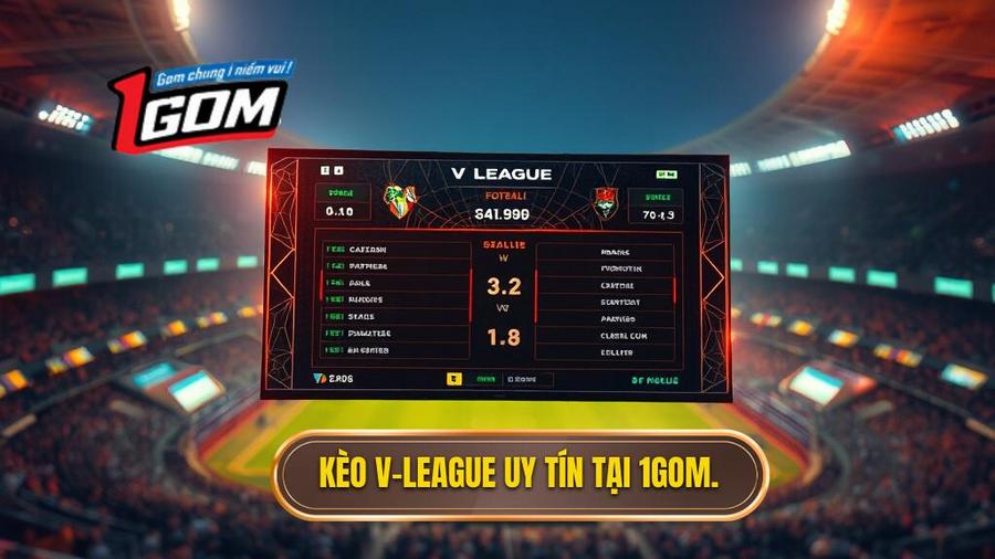 Kèo V-League uy tín tại 1GOM.