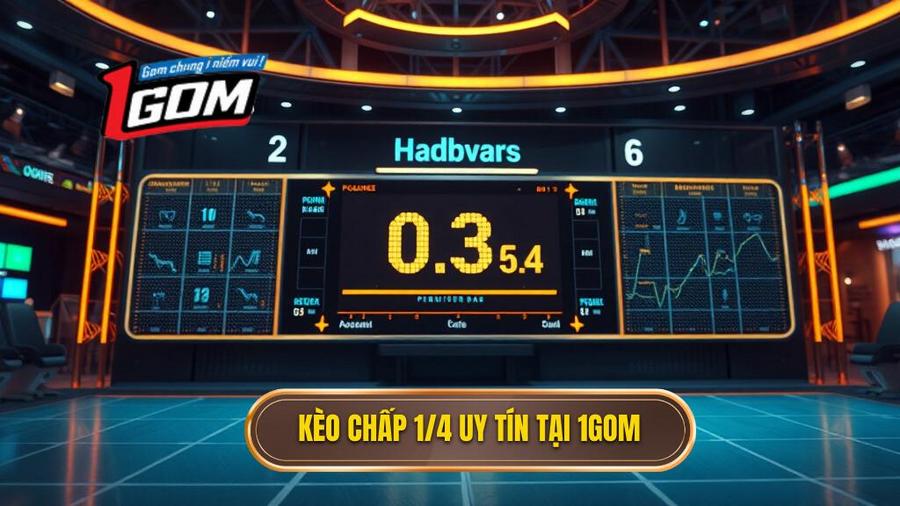 Kèo chấp 1_4 uy tín tại 1GOM