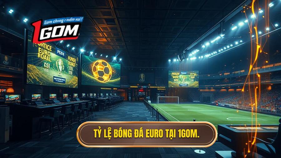 Tỷ lệ bóng đá Euro tại 1GOM.